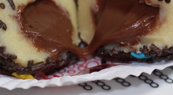 Muffin coeur de Nutella