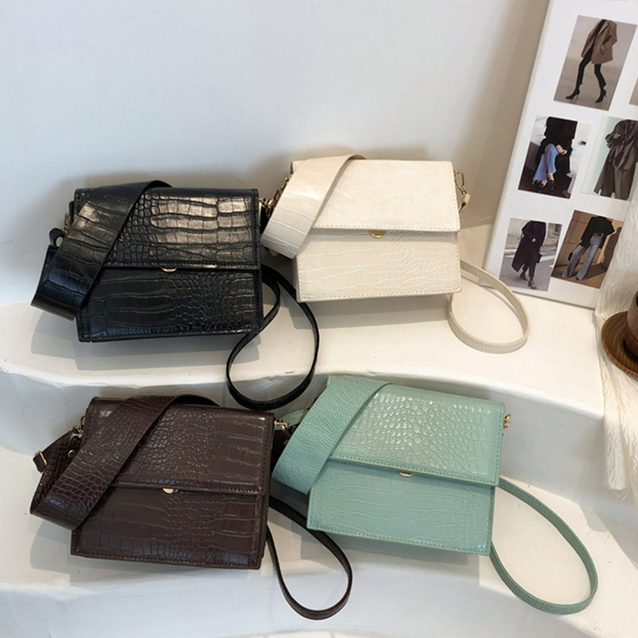 sac bandouliere cuir croco choisir