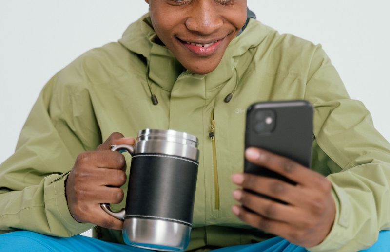 téléphone thermos